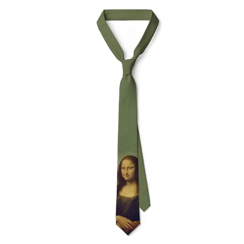 The Mona Lisa Neck Tie WD Styles 